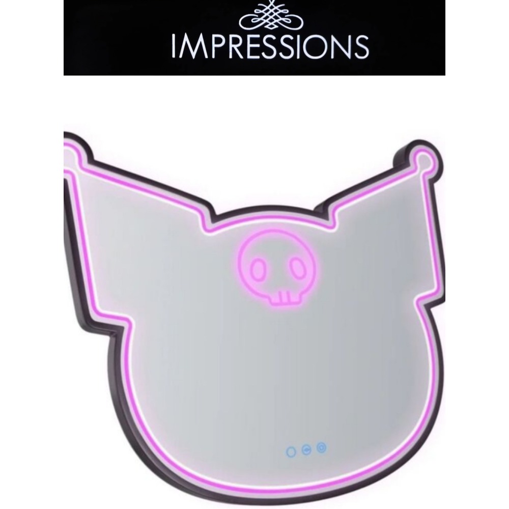 Impressions X Kuromi Neon RGB Wall Mirror